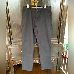 Amazon Essentials black slacks — 34x34
